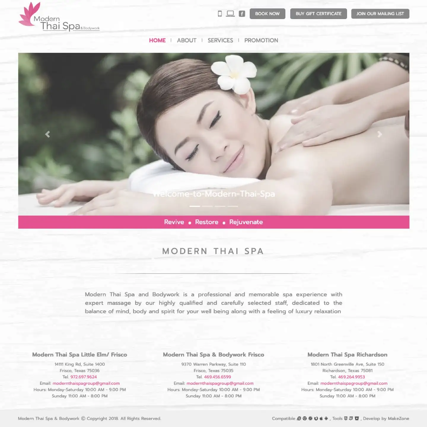 Modern Thai Spa